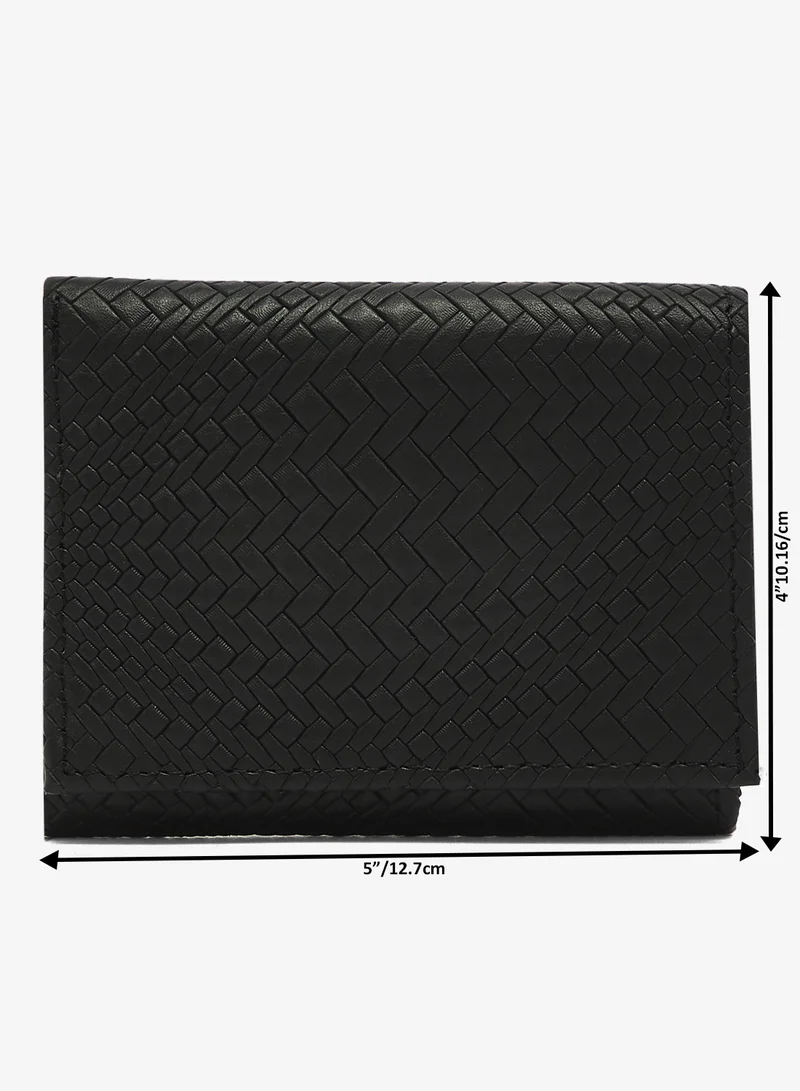 Robert Wood  Genuine Leather Tri Fold Wallet for Men | Best Price UAE